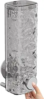 Wall Mount Shower Soap Dispenser, 450ml Pressed Soap Dispenser, Suction Cup Body Wash Holder, 8.86x3.54x2.91 inches Press Design Shampoo for Conditioner, and Organization