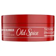 Old Spice THICKENING MEN'S POMADE w/ BIOTIN for ALL HAIR TYPES LOW-SHINE FINISH