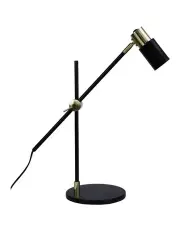 [Oriel Lighting] Charlie Table Lamp in Satin Brass