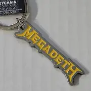 MEGADETH Official Key Chain Band Logo