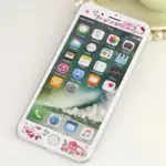 【SB精品】I6 I6PLUS I7 I7PLUS I8 I8PLUS 不碎邊彩膜 立體浮雕 KITTY 軟邊 保護貼