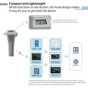 Ecowitt WH0298 Wireless Pool Thermometer with LCD Display for Swimming Pool
