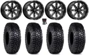 MSA Boxer 15" Wheels Milled 30" Intersect Tires RZR XP 1000 / PRO XP