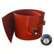 Silicone Oil Drum Heating Belt 9.84"*68.5"Controlled Temperature Electric Heater