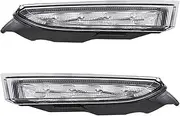Car DRL Compatible For VW Scirocco R 2010-2014 LED DRL Daytime Running Light Daylight Driving Yellow Turn Signal Lamp