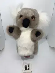 Koala Bear Hand Puppet Australia Soft Plush Toy 10" Long