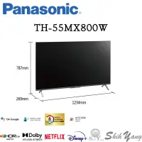 在飛比找蝦皮商城優惠-Panasonic 國際牌 TH-55MX800W 4K連網