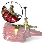 Side Shift Transmission Shifter Kit with 6 Chrome Arm for Ford FMX