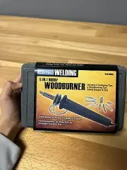30 Watt 5 in 1 Hobby Woodburner Chicago Electric Burning Tool Hot Iron/38593