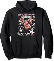 [Marvel] Spider-Man No Way Home The Multiverse Is Real Poster Pullover Hoodie