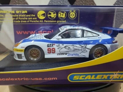 Scalextric C2786 - Porsche 911 GT3R #99 Jet Alliance 1:32 Slot Car - RARE USA ed