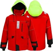 [VZKAK] Men's Sailing Jacket and Bib Pants, Offshore & Coastal Cruising, Quick Dry, Waterproof, Windproof