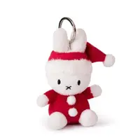 在飛比找Yahoo奇摩購物中心優惠-荷蘭BON TON TOYS Miffy米菲兔鑰匙圈-聖誕兔