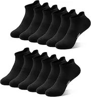 [SPTRAMLE] Womens Socks, Running Socks for Women Ankle Socks Cotton Athletic Low Cut Socks for Women Girls（6 Pairs）
