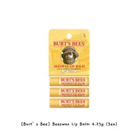 在飛比找蝦皮購物優惠-[Burt's Bee] 蜂蠟潤唇膏 4.25g (3ea)