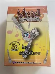 Musical Spoons: Key Signatures Theory Card Game zab