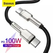 USB type C to Cable C, data transfer and charging, 2m, black, BASEUS