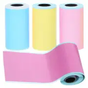 4 Rolls Blank Mini Thermal Printer Label Self Adhesive Label Thermal Printer
