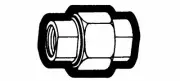 Holyoke 104-8 1/2 Three Piece Female Pipe Union
