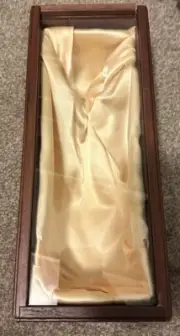Penfolds Wooden Display Box W/ Perspex - Penfolds Wine Australian Jarrah