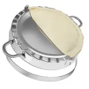 Large Empanada Maker, 6.4 inch Empanada Seal with 7 Inch Dough Cutter Circle,...
