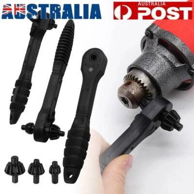 2in1 Drill Chuck Ratchet Spanner Double Head Chuck Key Replacement Tool f. Drill