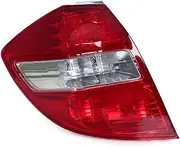 for FIT for Jazz 2011-2013 Rear Bumper Tail Light Rear Brake Light Rear Stop Fog Lamp Rear Lights(Only 1 Left)