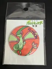 Pokemon Shopro FLYGON Button sealed