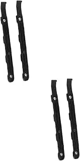 HOMOCONO 2 Pairs 3.5-inch HDD Mounting Rail Replacement Abs Plastic Hard Drive Bracket for