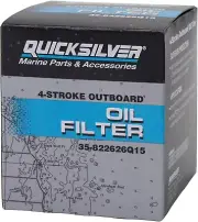 MERCURY QUICKSILVER 4-STROKE V-225 V-6 OUTBOARD BOAT OIL FILTER 35-822626Q15