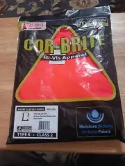 Cordova Cor-Brite Hi-Vis Short Sleeve T-Shirt 3XL V4103XL Type R Class 2