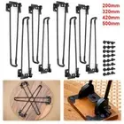 1/4Pcs 200/320/420/500mm Foldable Table Legs Home Bench Dining Desk End