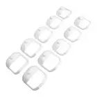 2 Set Face Hair Styling Templates 5 Different Size Clear Contour Beard Shavi CHW