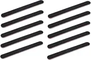 Baluue 10pcs Nail File Nail Sanding Block Nail Sanding File Black