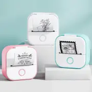Portable Mini Thermal Label Printer Home Photo Printer Student Wrong Question Pr