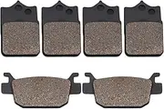 EVURU Motorcycle Front And Rear Brake Pads Fit For Benelli TRK502 TRK502X TRK 502 Leoncino 500 BJ500 BJ500GS-A BJ 500 Motorcycle Brake Pads (Size : Lavender)