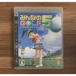 PS3 全民高爾夫5 GOLF 5 高爾夫球 正版遊戲片 原版光碟 日文版 純日版 日版適用 二手片 SONY