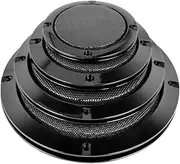 2PCS Audio Speaker Shield 3/4/5/6.5 Inch Protective Mesh Mesh DIY for Car Speaker Cover Bookshelf Speaker(6.5Inch)