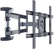 TV Wall Mount Bracket Full Motion for Most 40-80 Inch Flat Curved LED LCD OLED 4K TVs up to 132lbs Max VESA 600x400mm, 500mm Extension