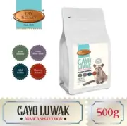 Arabica Gayo Aceh Wild Civet Coffee 500g Beans and Powder