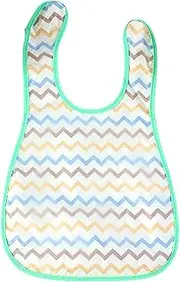 Waterproof Teething Bibs with Pocket - Feeding Apron for Babies 0-3 Years, Easy Clean, Girls & Boys | Baby Essentials