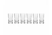 6x Krosno Harmony Shot Glass Clear Drinking Barware Cup Party Alcohol 40ml