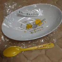 在飛比找蝦皮購物優惠-日本三麗鷗購入~蛋黃哥餐具組