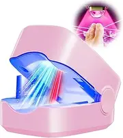 IUHFSIFS Pink Nail Fungus Laser Device, Industry No. 1 Laser Treatment - SGS Certified, 21-Day Fast Acting Laser Device, 470 nm Blue Light Therapy Device, 905 nm Infrared Light, Pink