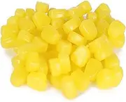 50 pcs TPR Simulation Fake Corn Soft Baits Corn Carp Fishing Lures Floating Baits with Nice Scent for Carp Fishing,Trout Fishing,Cat Fish