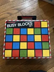 Vintage 1983 Tupperware Busy Blocks ABC Toys Alphabet Set New In Box NIB