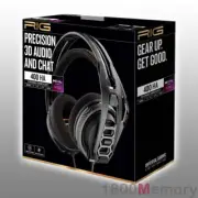 Nacon RIG 400 HA Gen 2 Stereo Gaming Headset 3.5mm for PC Xbox X S PS4 PS5 Black