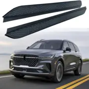 All Black Running Board fits for Lincoln Nautilus 2024 Side Step Nerf Bar Stairs