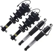 FYFAD 4PCS Front Rear Electric Sensor Shock Absorber Assembly Compatible for Cadillac Escalade, GMC Yukon XL, Chevrolet Suburban, Tahoe 15-19