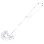 2 Pieces Whisk Egg Small Whisk Whipper Stainless Steel Egg Whisk Flat3357